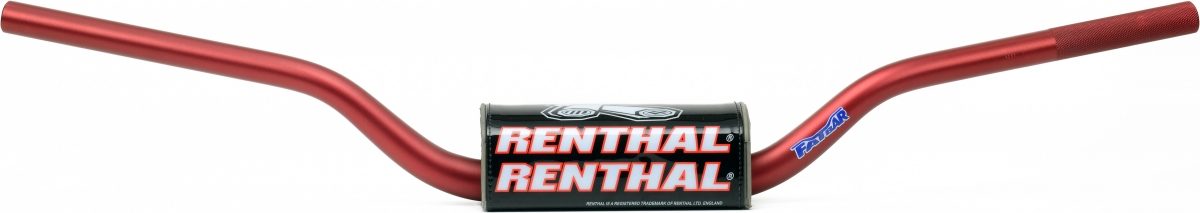 HANDLEBAR FATBAR RED 603