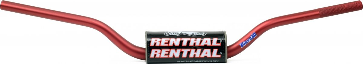 HANDLEBAR FATBAR RED 839