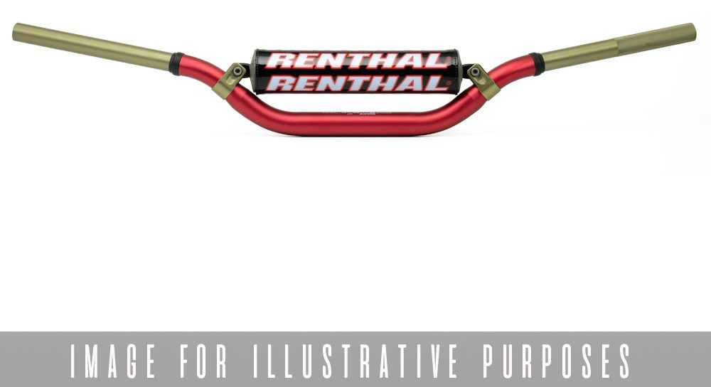 HANDLEBAR TWINWALL RED-PADDED 922