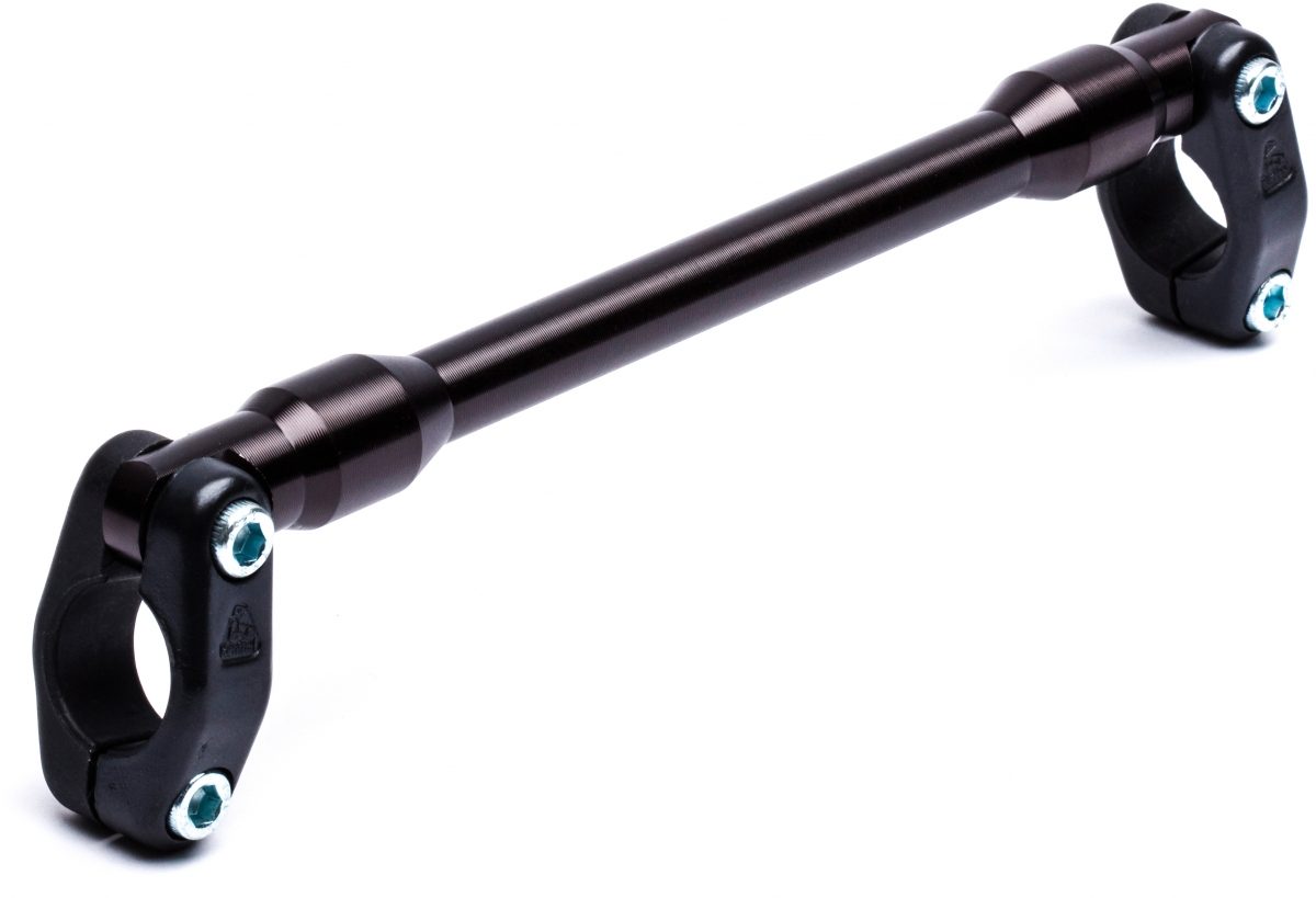 HANDLEBAR B109 BRACE & CLAMP SET BLACK