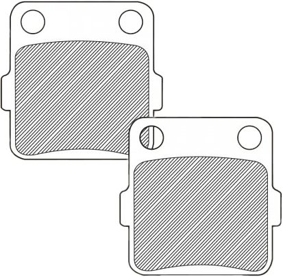 BRAKE PAD BP-102 SINTERED
