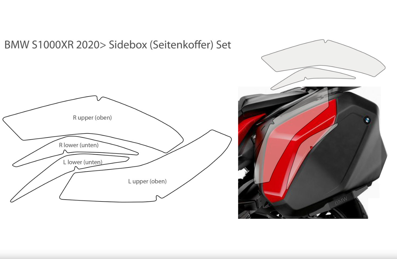 Wunderlich Beschermfolie voor topkoffer of tourkoffers - transparant foto 2