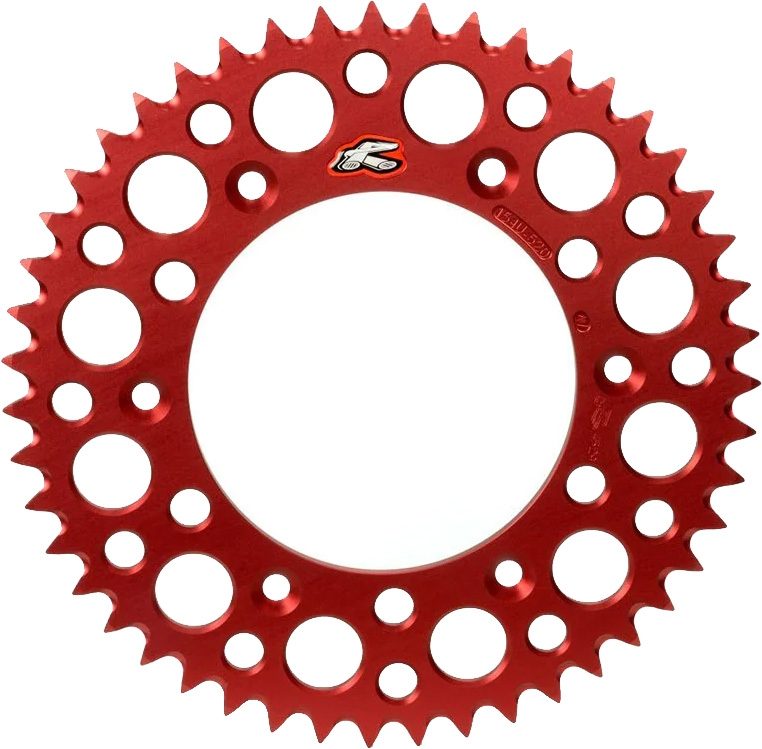 SPROCKET REAR 42T, 520 RED ULTRALIGHT