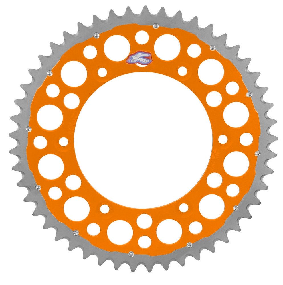 SPROCKET REAR 50T, 520 ORANGE
