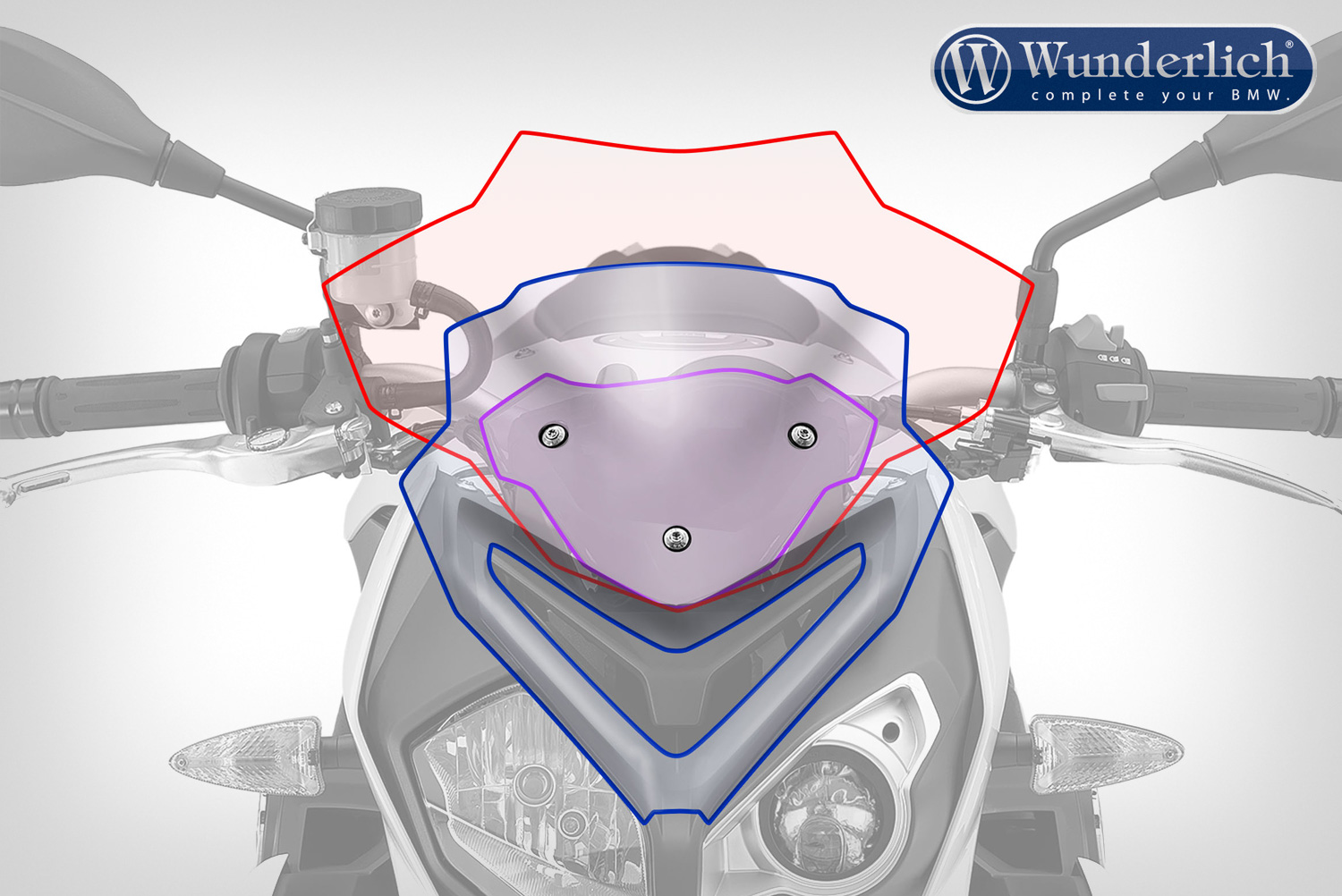 Wunderlich Windscherm Sport S 1000 R foto 4
