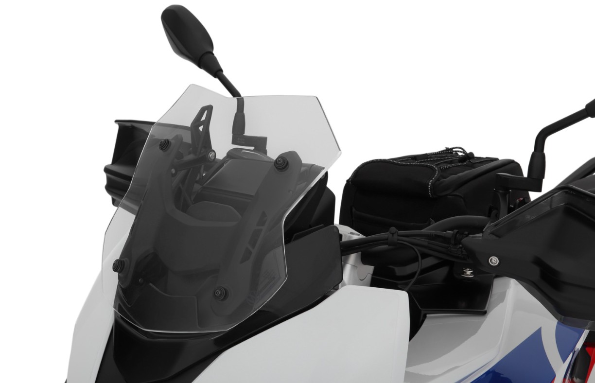 Wunderlich windscherm »SPORT« - rookgrijs of transparant foto 4