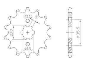 FRONT 14T, 428