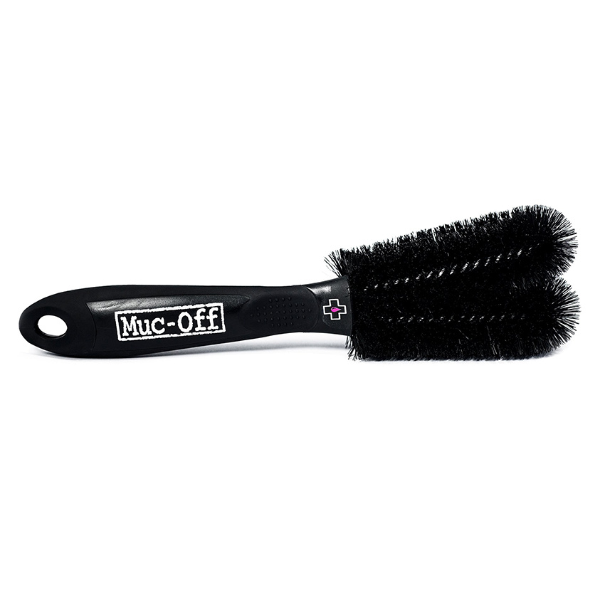 Muc-Off wasborstel two prong brush foto 2