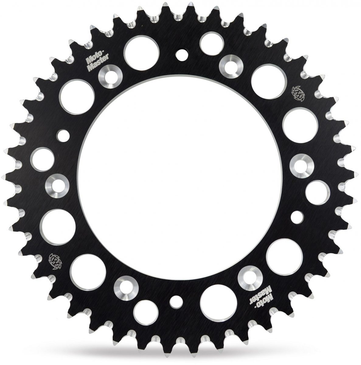 REAR ALU, 40T, BLACK, 520