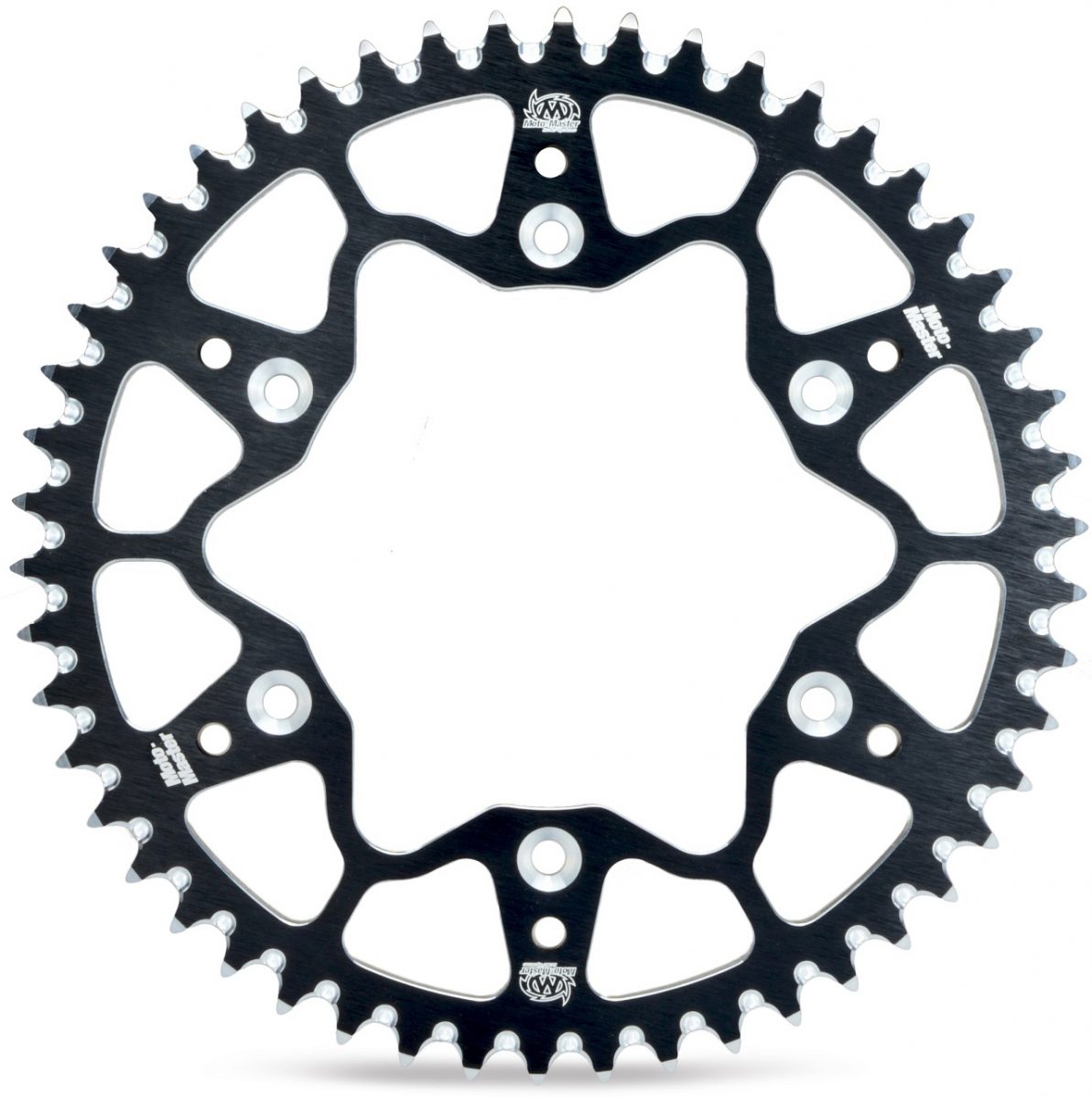 REAR ALU, 50T, BLACK, 428