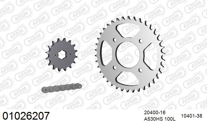 530HS 100 AR (CLIP) & SPROCKETS