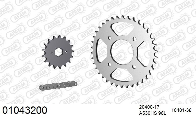 530HS 96 AR (CLIP) & SPROCKETS
