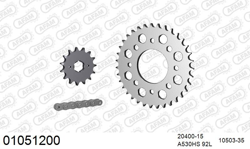 530HS 92 AR (CLIP) & SPROCKETS