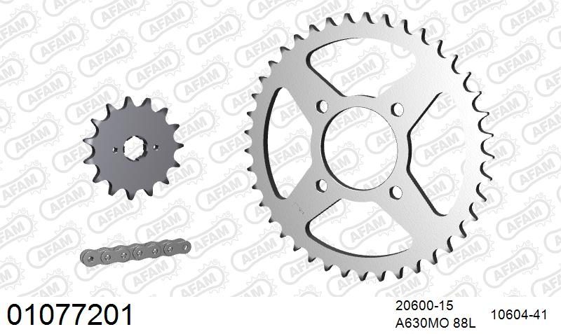 630MO 88 MR (RIVET) & SPROCKETS