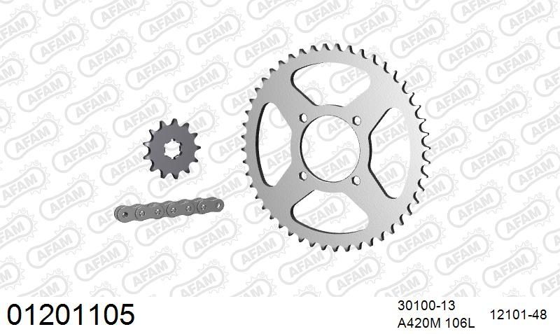 420M 106 AR (CLIP) & SPROCKETS