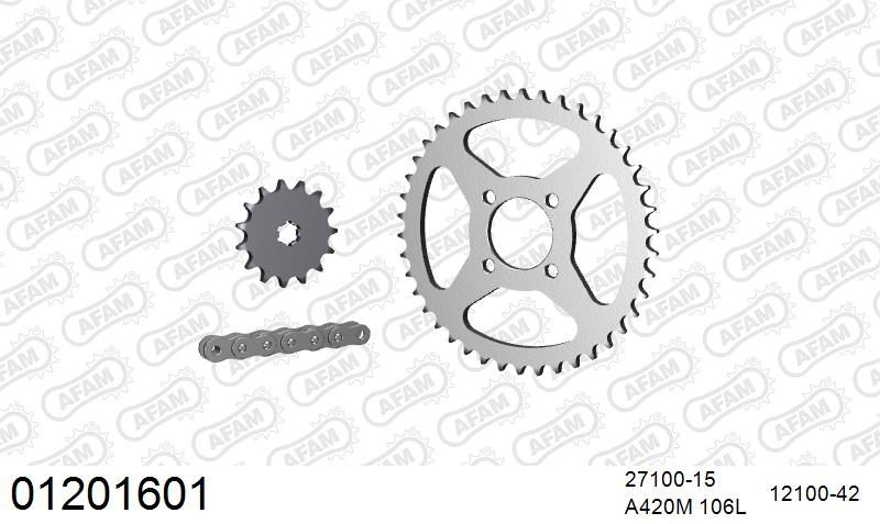 420M 106 AR (CLIP) & SPROCKETS