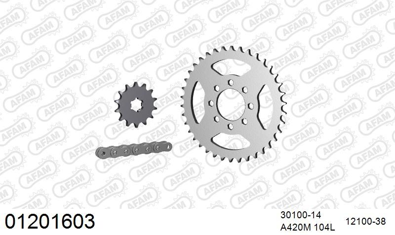 420M 104 AR (CLIP) & SPROCKETS