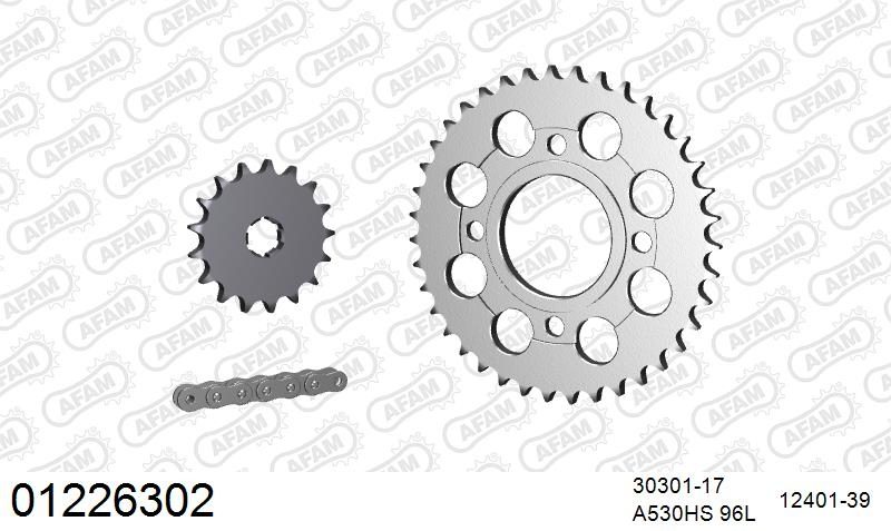 530HS 96 AR (CLIP) & SPROCKETS