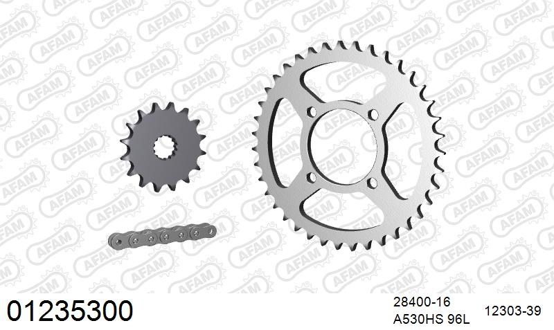 530HS 96 AR (CLIP) & SPROCKETS