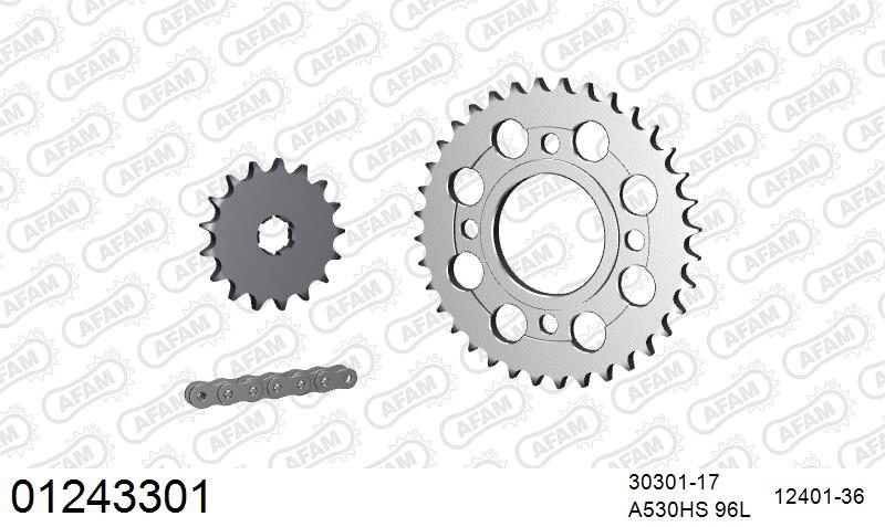 530HS 96 AR (CLIP) & SPROCKETS