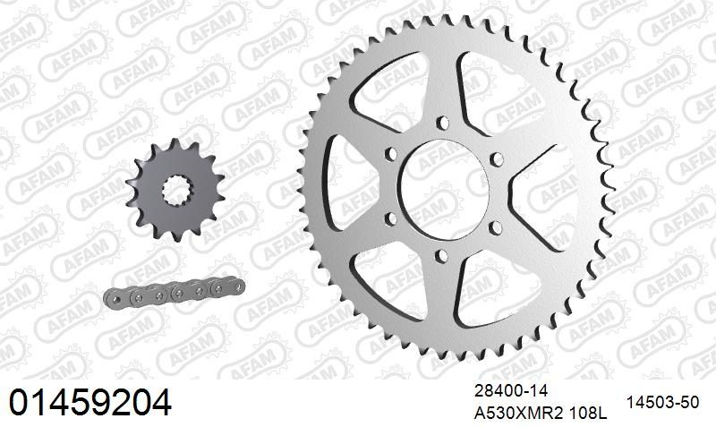 530XMR3 108 MRS (RIVET) & SPROCKETS