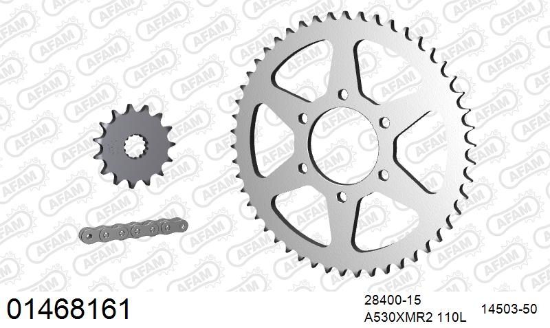 530XMR3 110 MRS (RIVET) & SPROCKETS