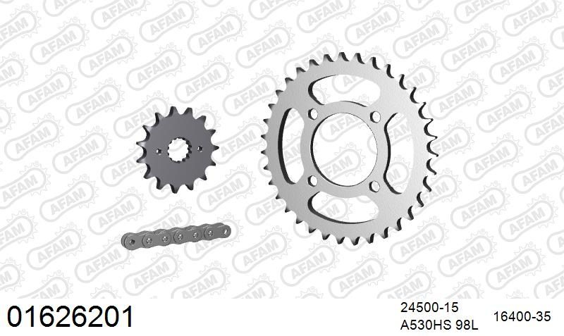 530HS 98 AR (CLIP) & SPROCKETS