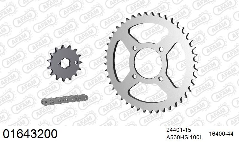 530HS 100 AR (CLIP) & SPROCKETS
