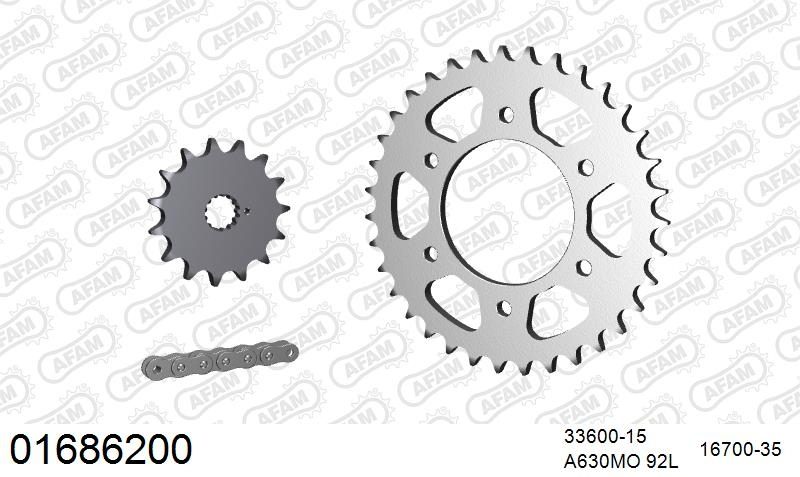 630MO 92 MR (RIVET) & SPROCKETS