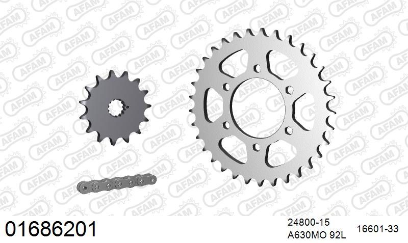 630MO 92 MR (RIVET) & SPROCKETS