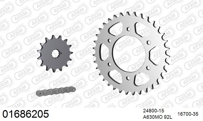 630MO 92 MR (RIVET) & SPROCKETS