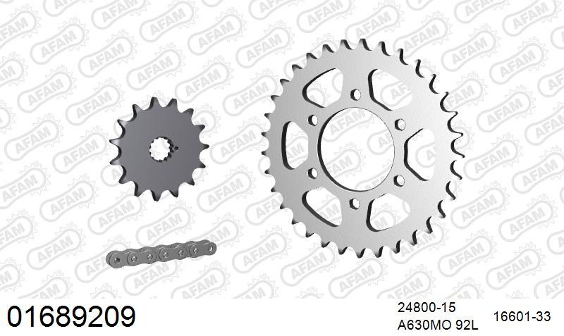 630MO 92 MR (RIVET) & SPROCKETS