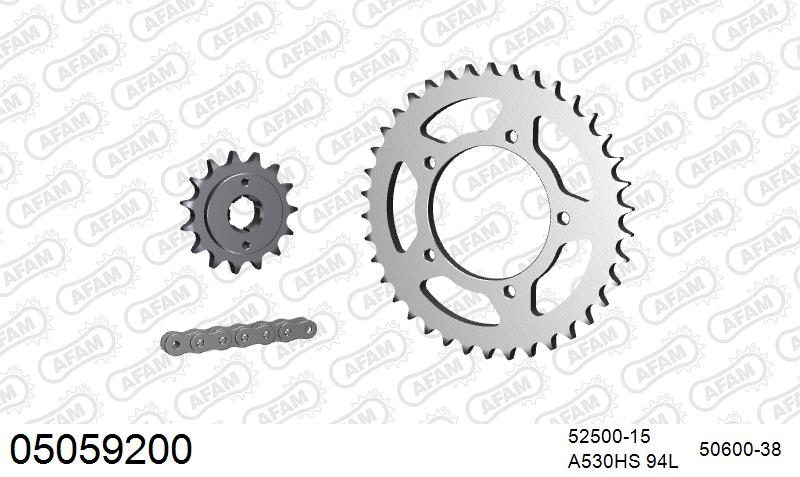 530HS 94 AR (CLIP) & SPROCKETS
