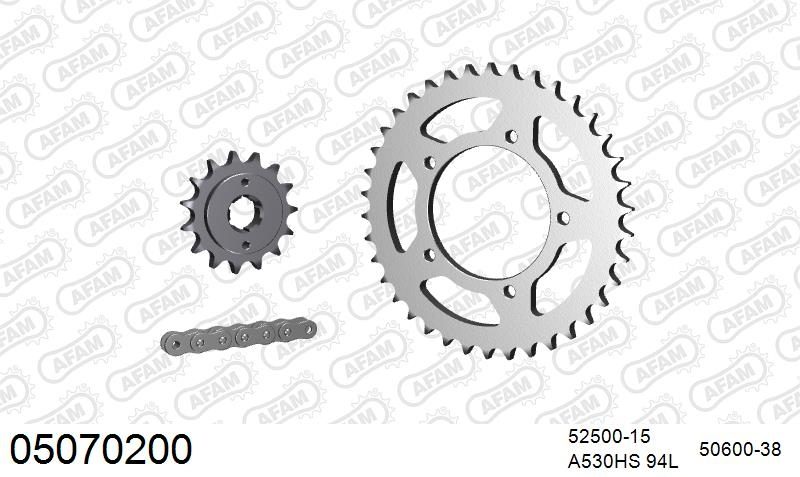 530HS 94 AR (CLIP) & SPROCKETS