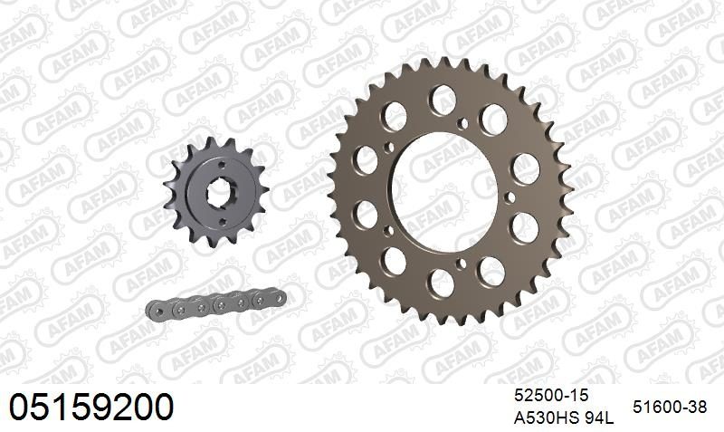 530HS 94 AR (CLIP) & SPROCKETS