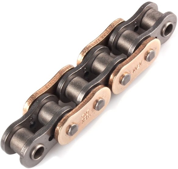 525XHR3 114 MRS (RIVET) GOLD & SPROCKETS