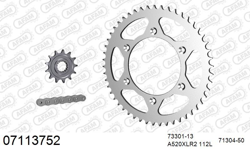 520XRR3 112 ARS (CLIP) GOLD & SPROCKETS