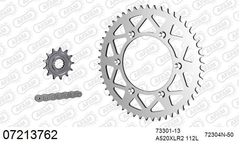 520XRR3 112 ARS (CLIP) GOLD & SPROCKETS