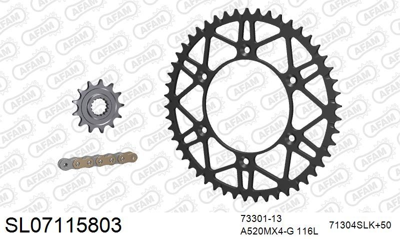 520MR2 118 ARS (CLIP) GOLD & SPROCKETS foto 2