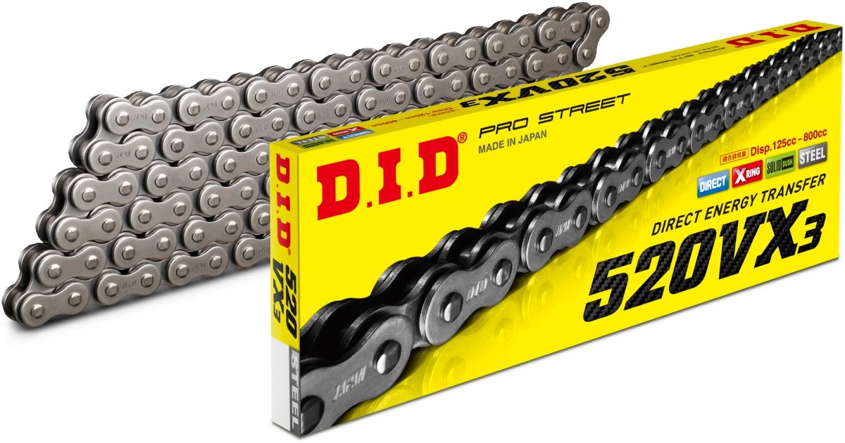 520VX3 108 ZJ RIVET & SPROCKETS