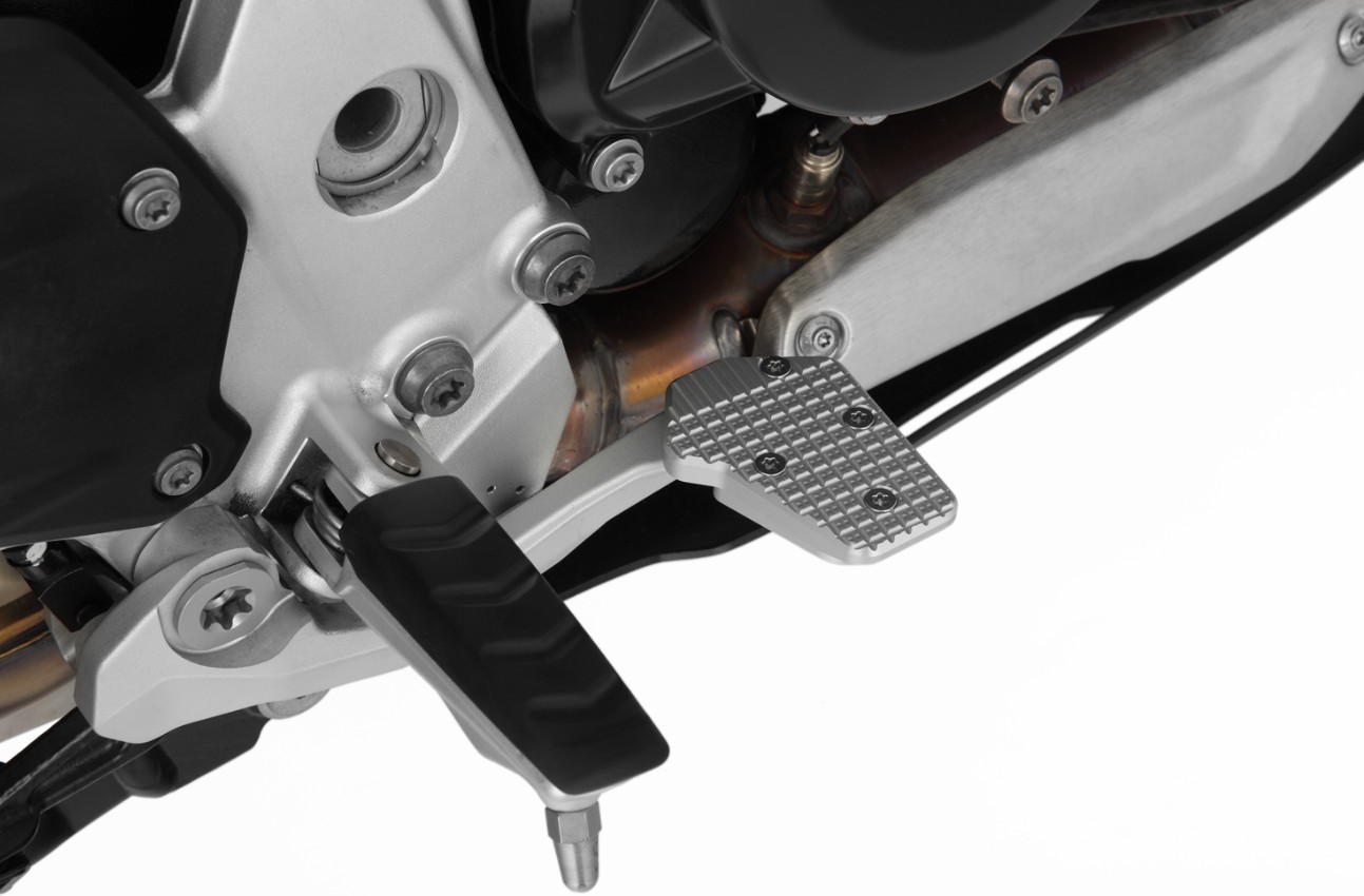 Wunderlich F 900 XR Rempedaal vergroting zilver foto 4