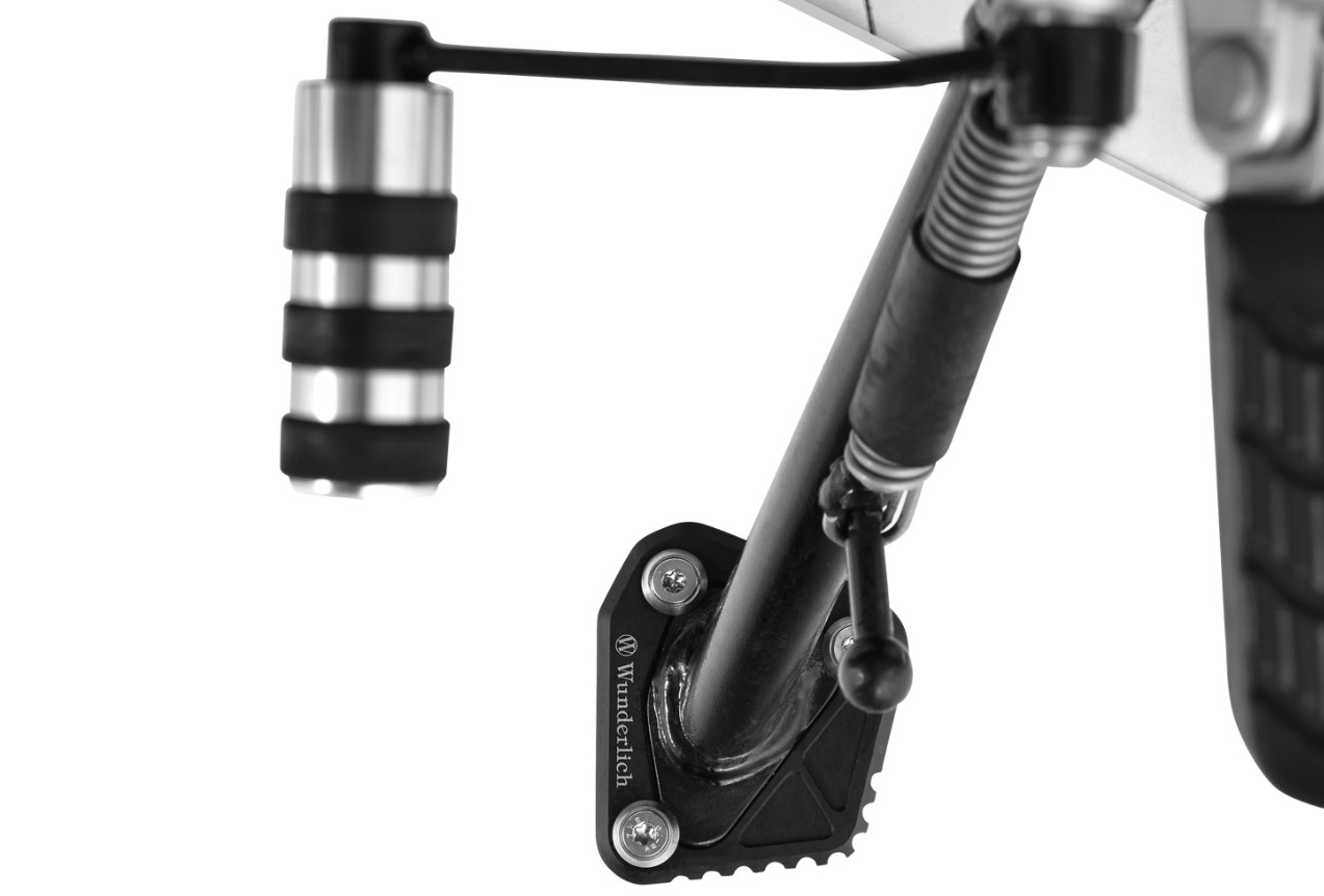 Wunderlich G 310 R Verlengstuk zijstandaardsteun zwart foto 4