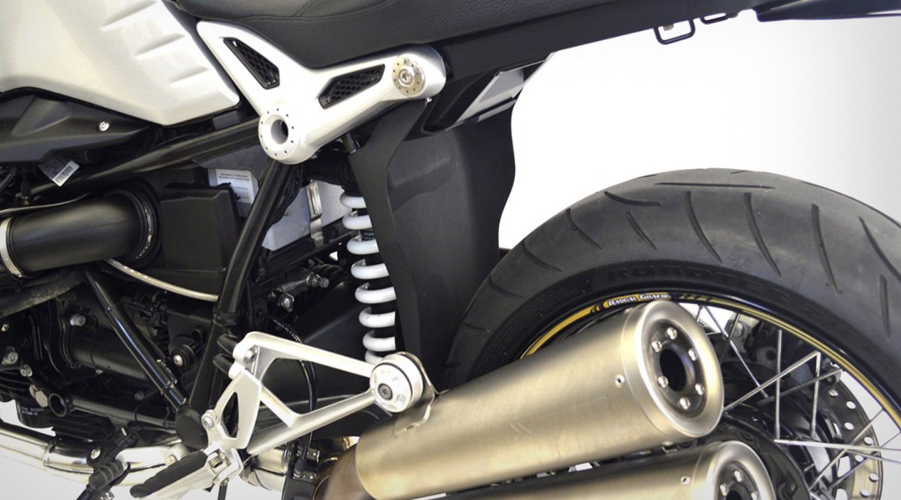 Wunderlich mudSling binnenspatbord R nineT - zwart foto 2
