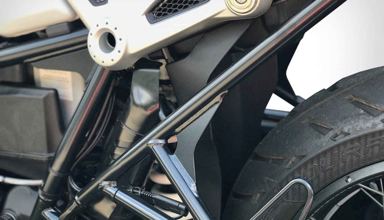 Wunderlich mudSling binnenspatbord R nineT - zwart foto 3