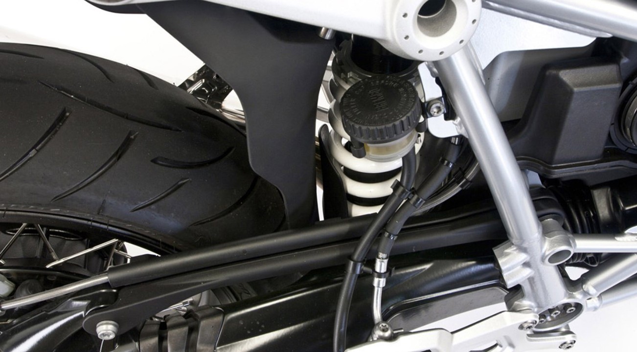 Wunderlich mudSling binnenspatbord R nineT - zwart foto 5