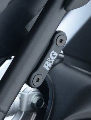 REAR FOOTREST PLATE, BLACK foto 2