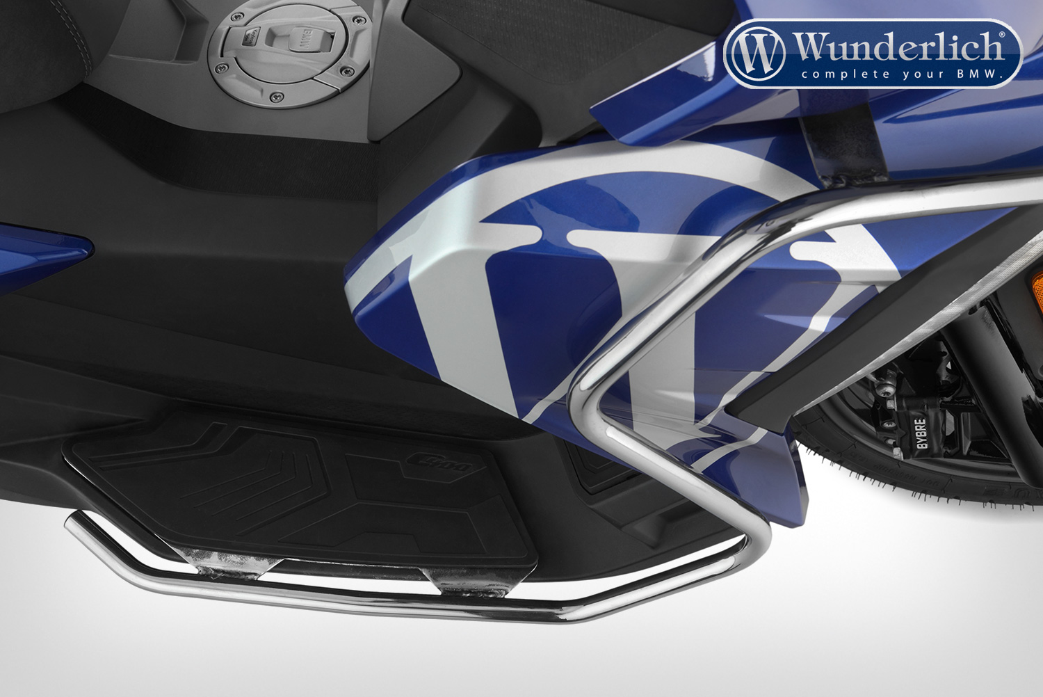 Wunderlich C 400 X Chrome-systeembeschermingsbalk foto 4
