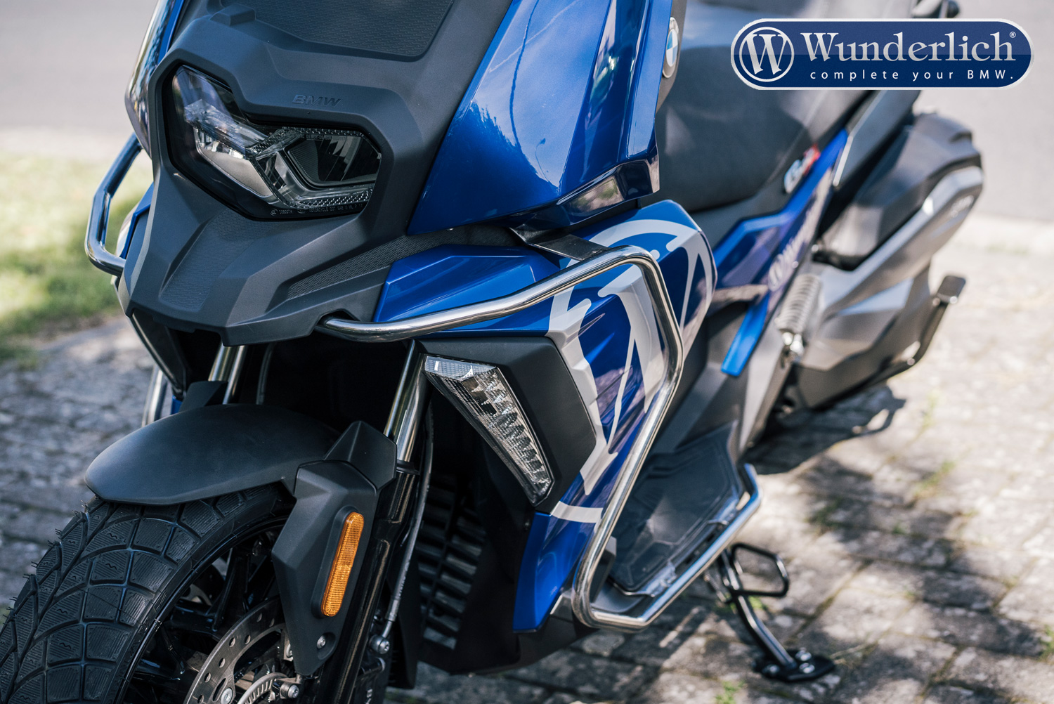 Wunderlich C 400 X Chrome-systeembeschermingsbalk foto 6