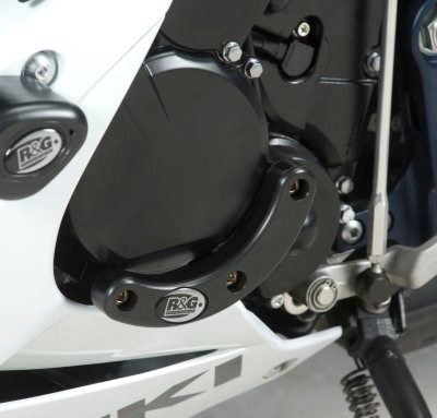 ENGINE CASE SLIDER, BLACK, LHS