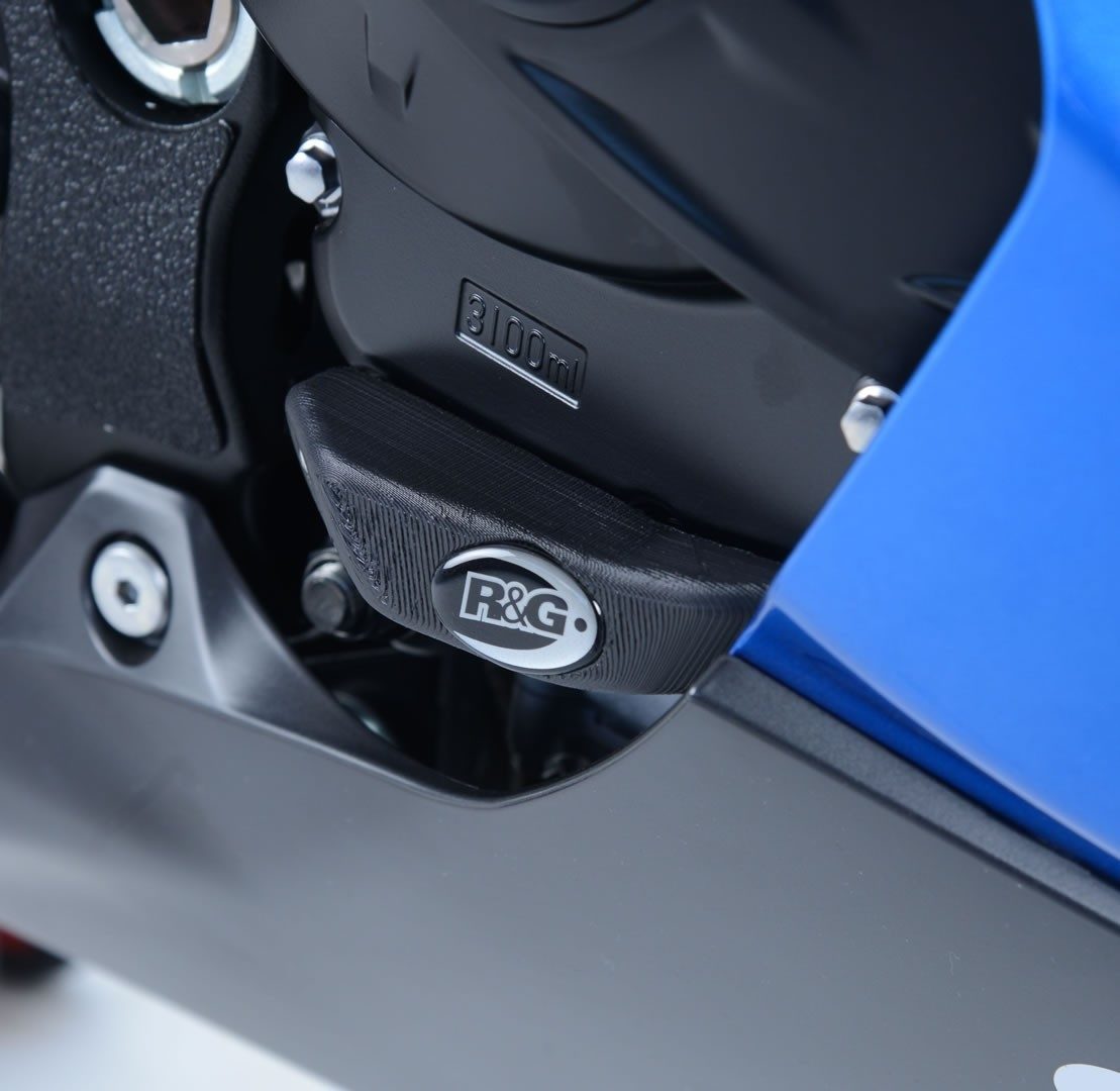 ENGINE CASE SLIDER, BLACK, RHS foto 3